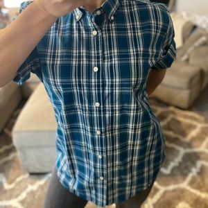 George short sleeve button down shirt